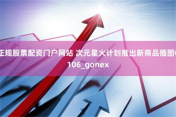 正规股票配资门户网站 次元星火计划推出新商品插图C106_gonex